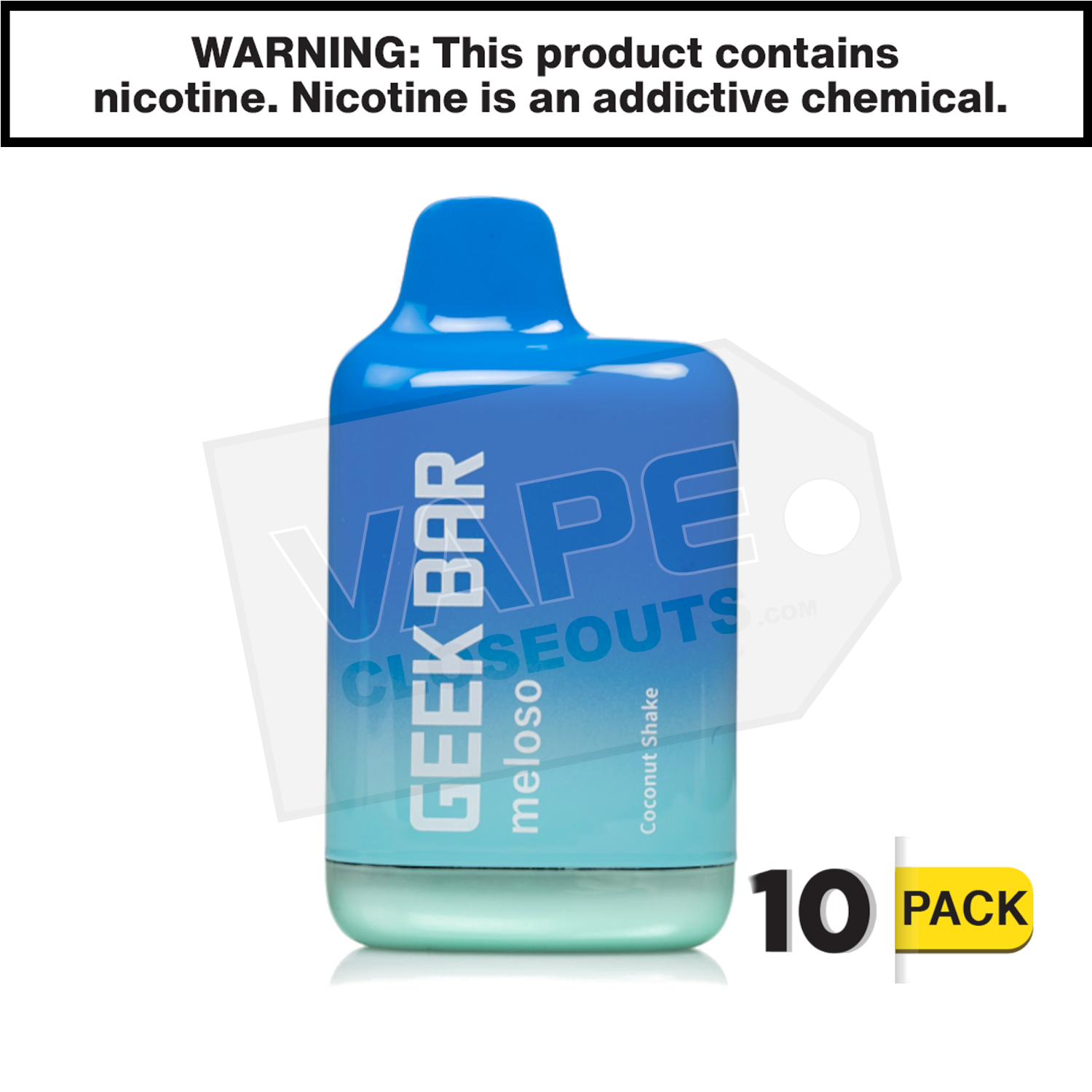 Coconut Shake Geek Bar Meloso Max Disposable Vape — image 2