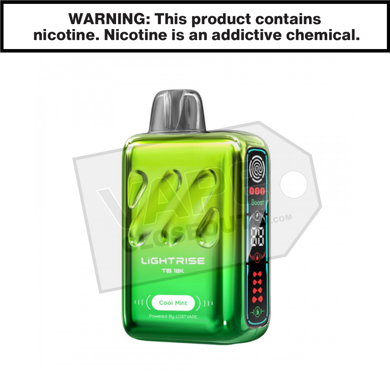 Cool Mint Lightrise TB 18K Vape