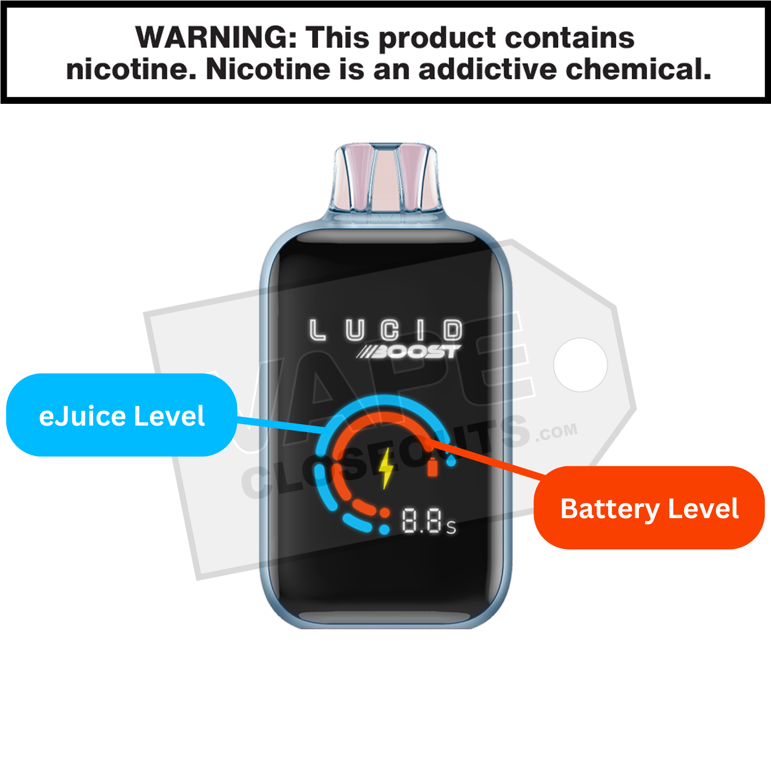 Cool Mint Lucid Boost 20123 Disposable Vape — image 3