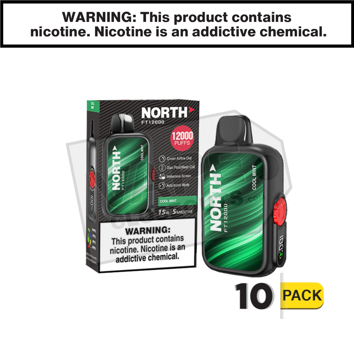 Cool Mint North FT12000 Disposable Vape — image 2