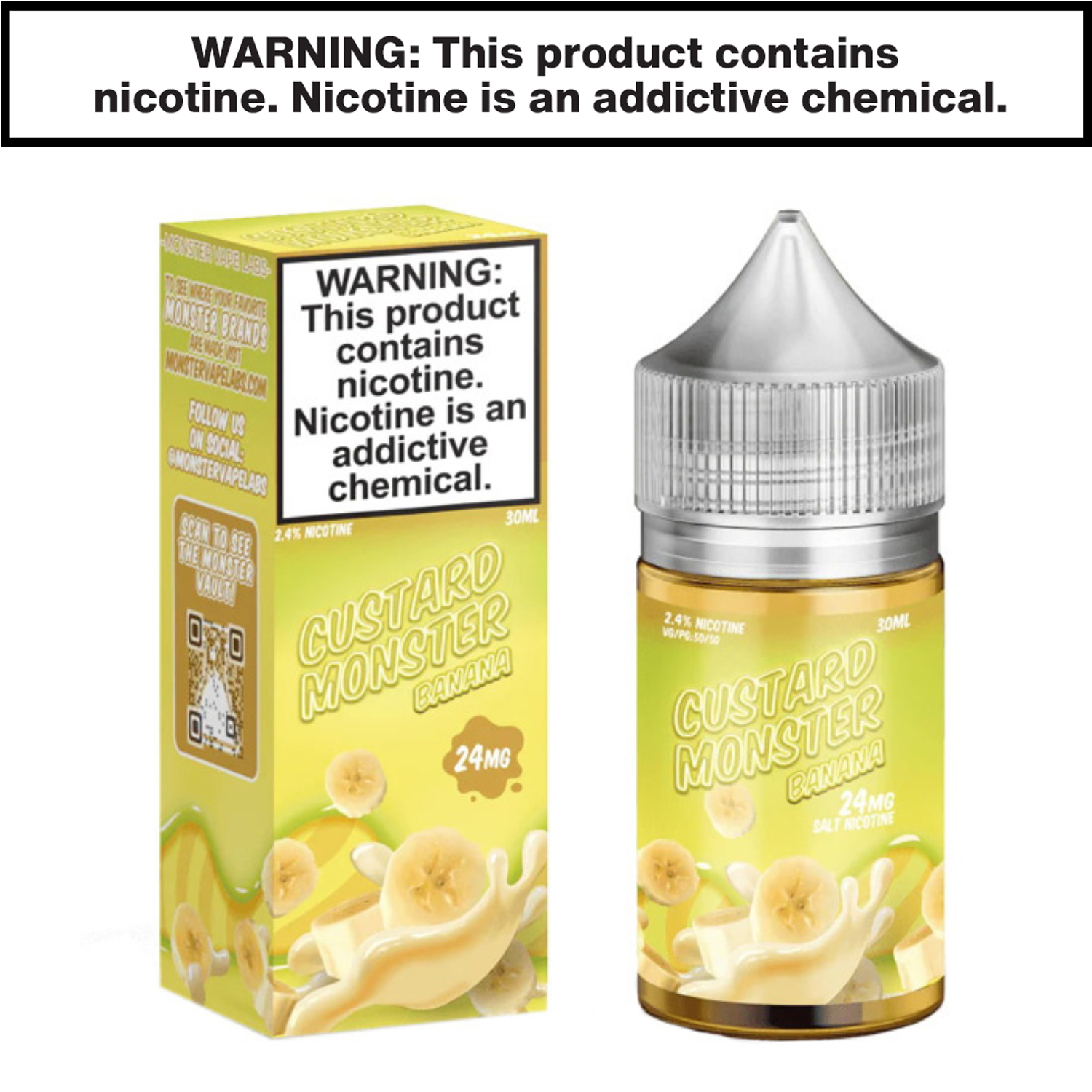 Custard Monster eJuice 30mL Salt Nic — image 2