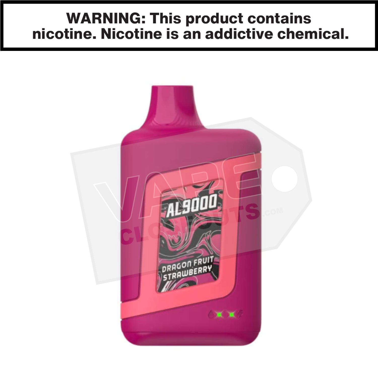 Dragon Fruit Strawberry AL9000 Novo Bar