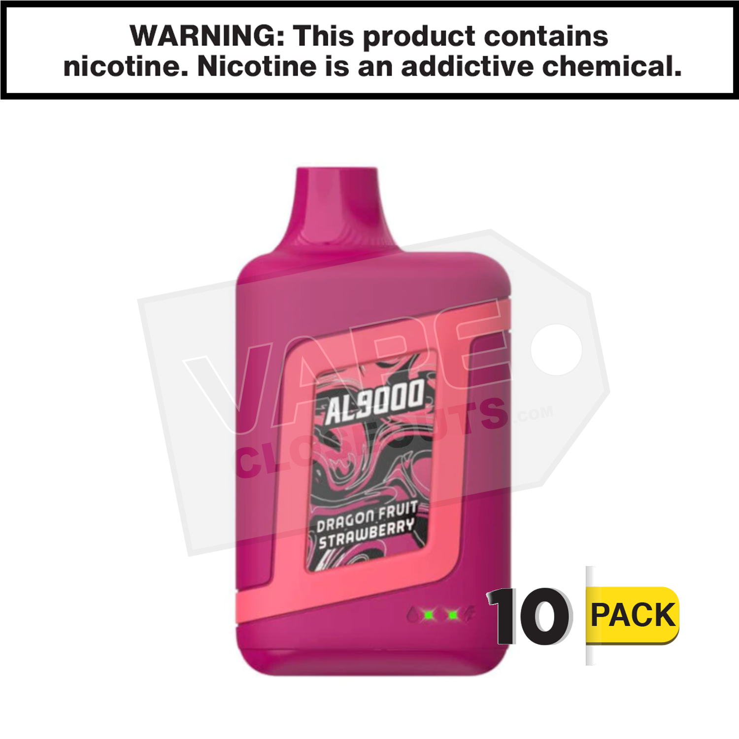 Dragon Fruit Strawberry AL9000 Novo Bar — image 2