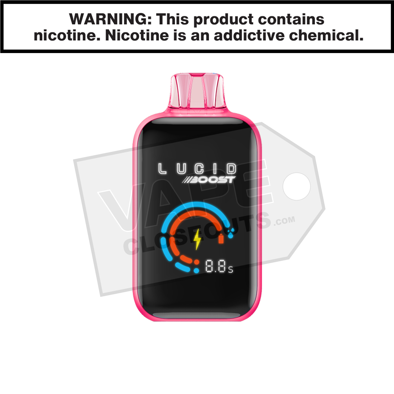 Dragon Lychee Ice Lucid Boost 20123 Disposable Vape