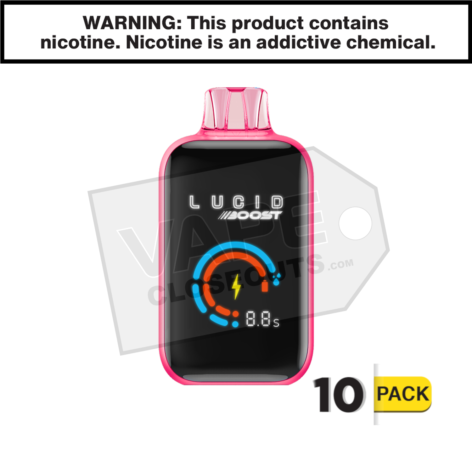 Dragon Lychee Ice Lucid Boost 20123 Disposable Vape — image 2