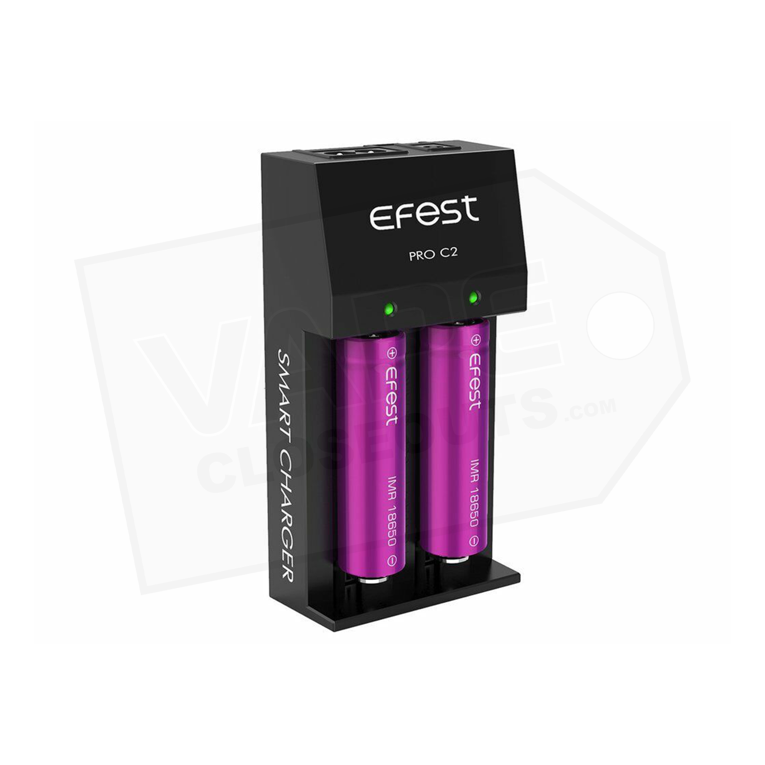 Efest PRO C2 Battery Charger - 2 Bay Smart Li-ion — image 2