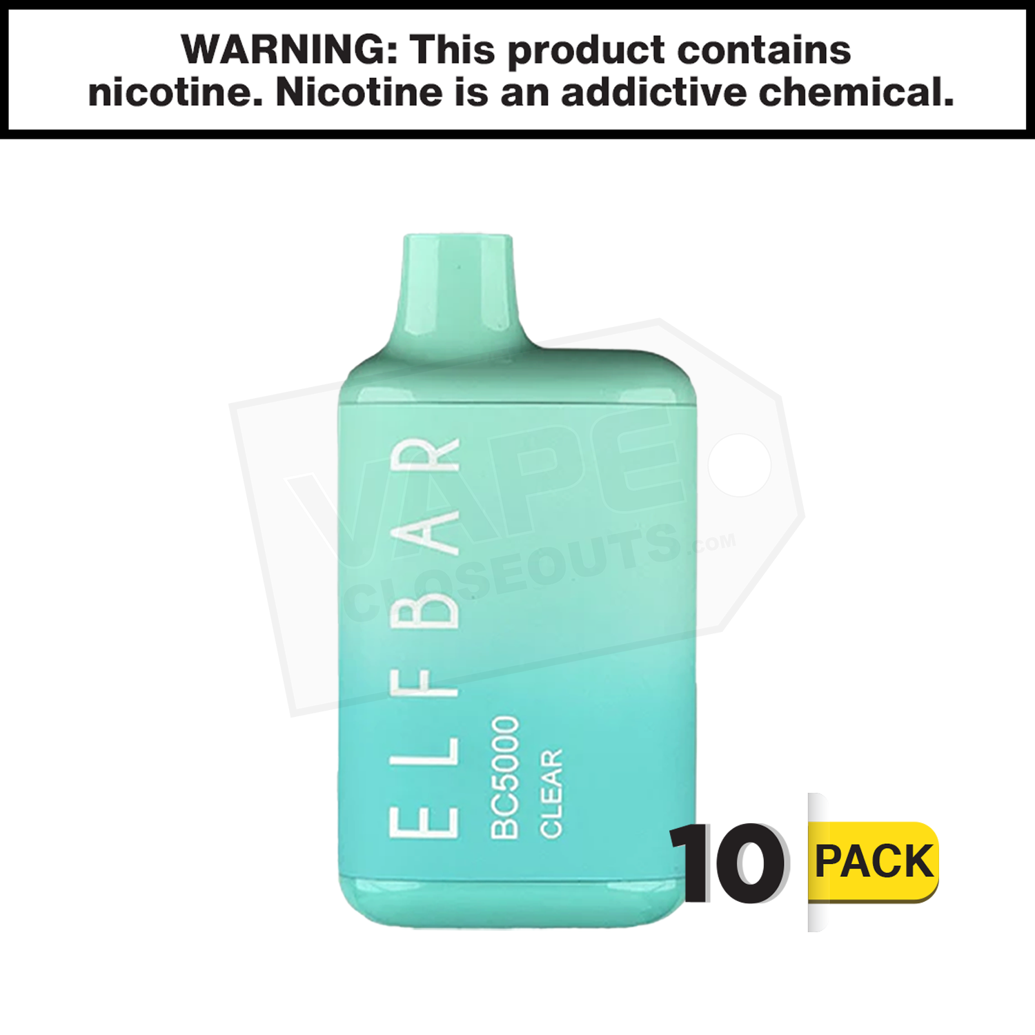 Clear ELF BAR BC5000 EBDesign — image 2