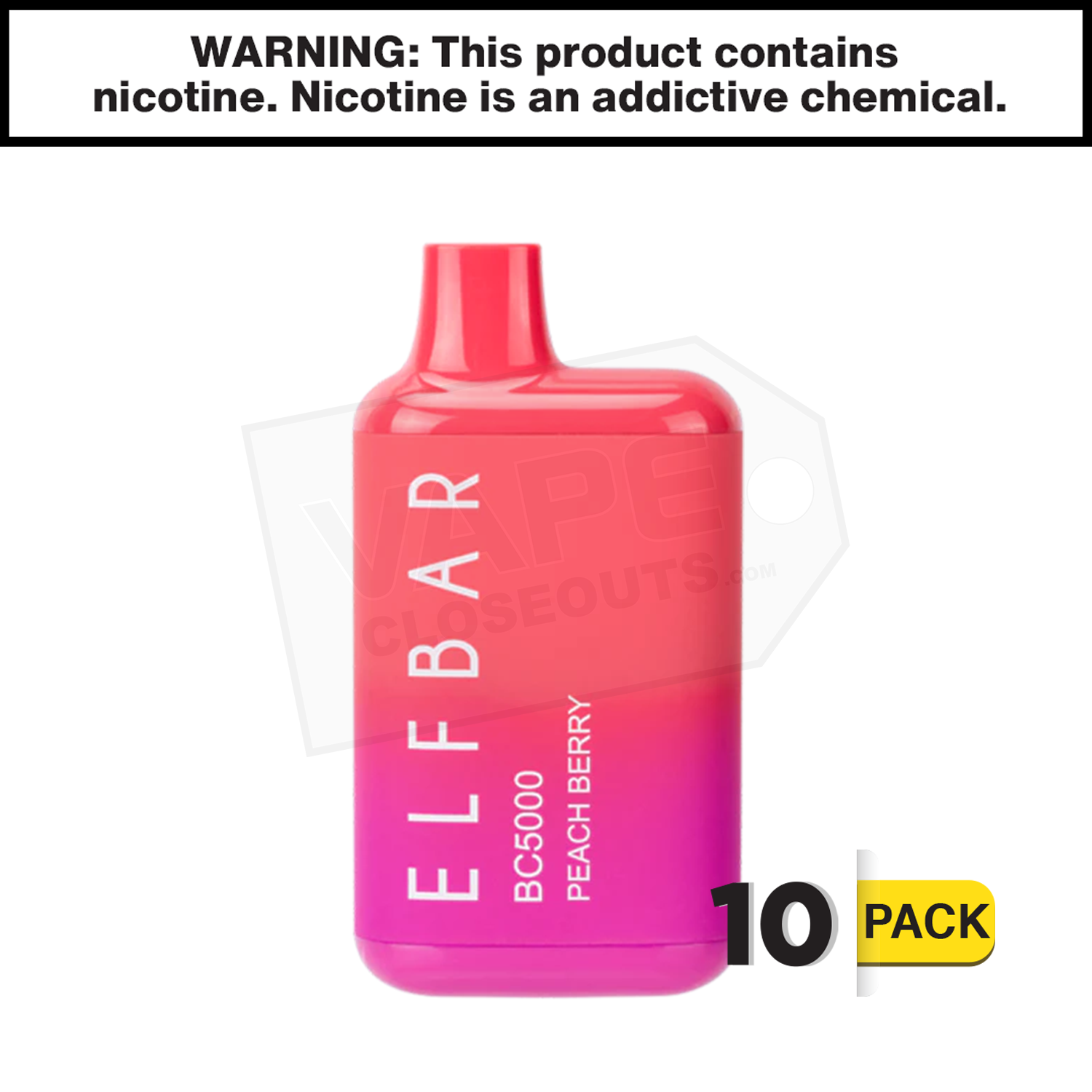 Peach Berry ELF BAR BC5000 EBDesign — image 2