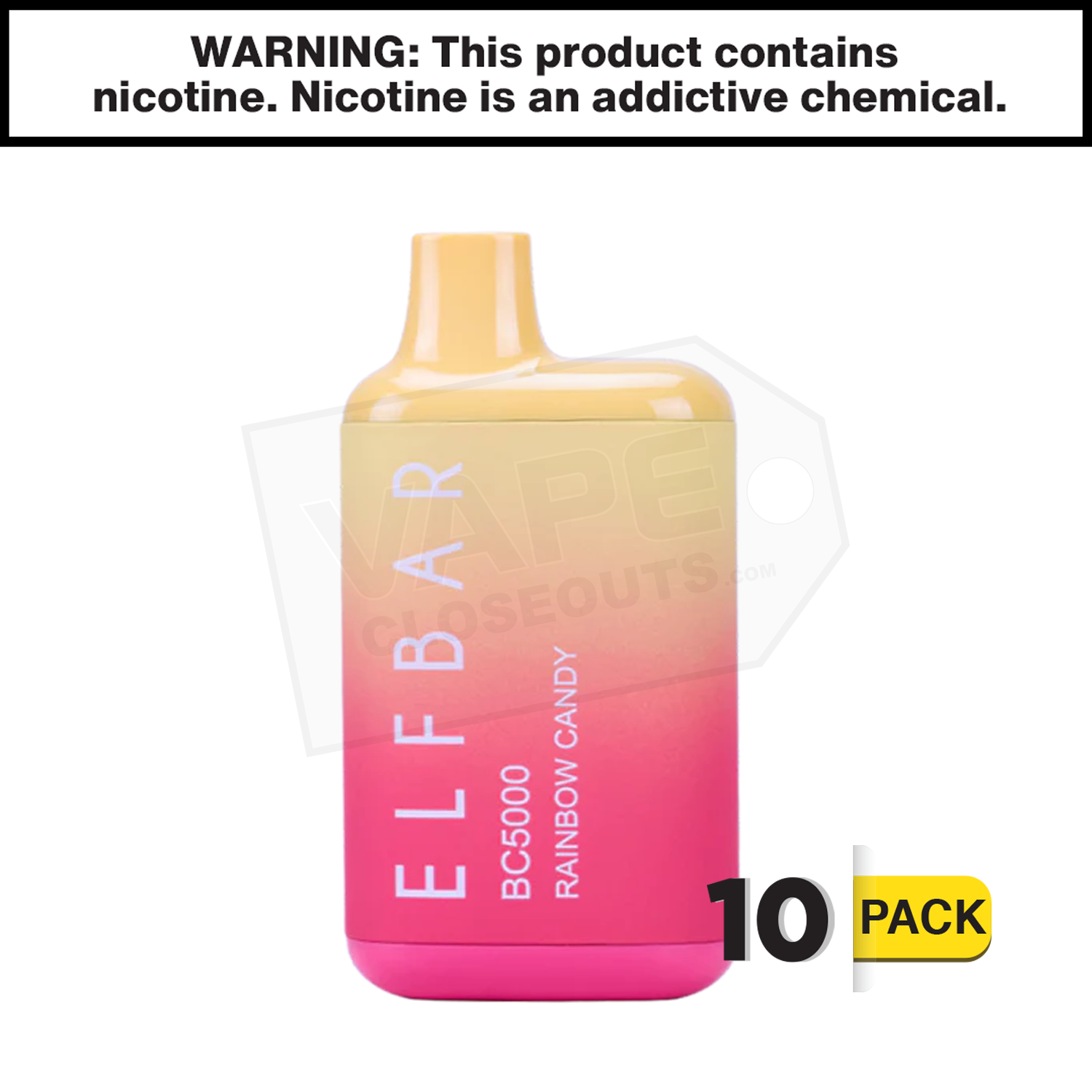 Rainbow Candy ELF BAR BC5000 EBDesign — image 2