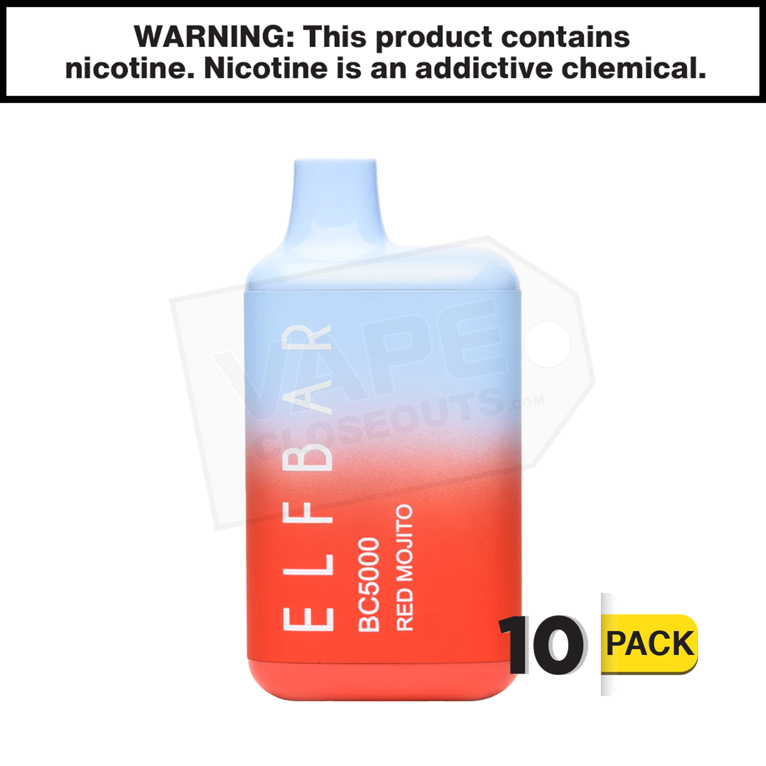 Red Mojito ELF BAR BC5000 EBDesign — image 2