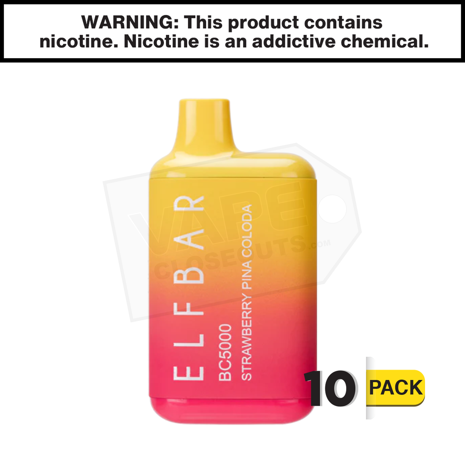 Strawberry Pina Colada ELF BAR BC5000 EBDesign — image 2