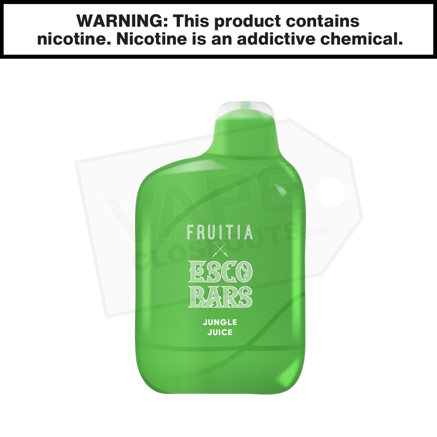 Esco Bars Fruitia | Jungle Juice | 6000 Puffs Disposable Rechargeable Vape