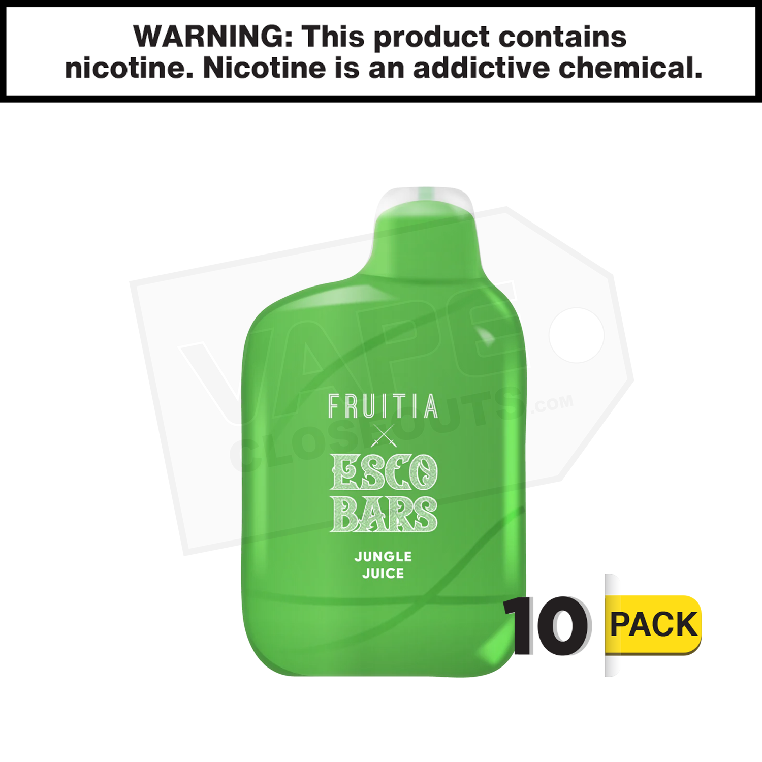 Esco Bars Fruitia | Jungle Juice | 6000 Puffs Disposable Rechargeable Vape — image 2