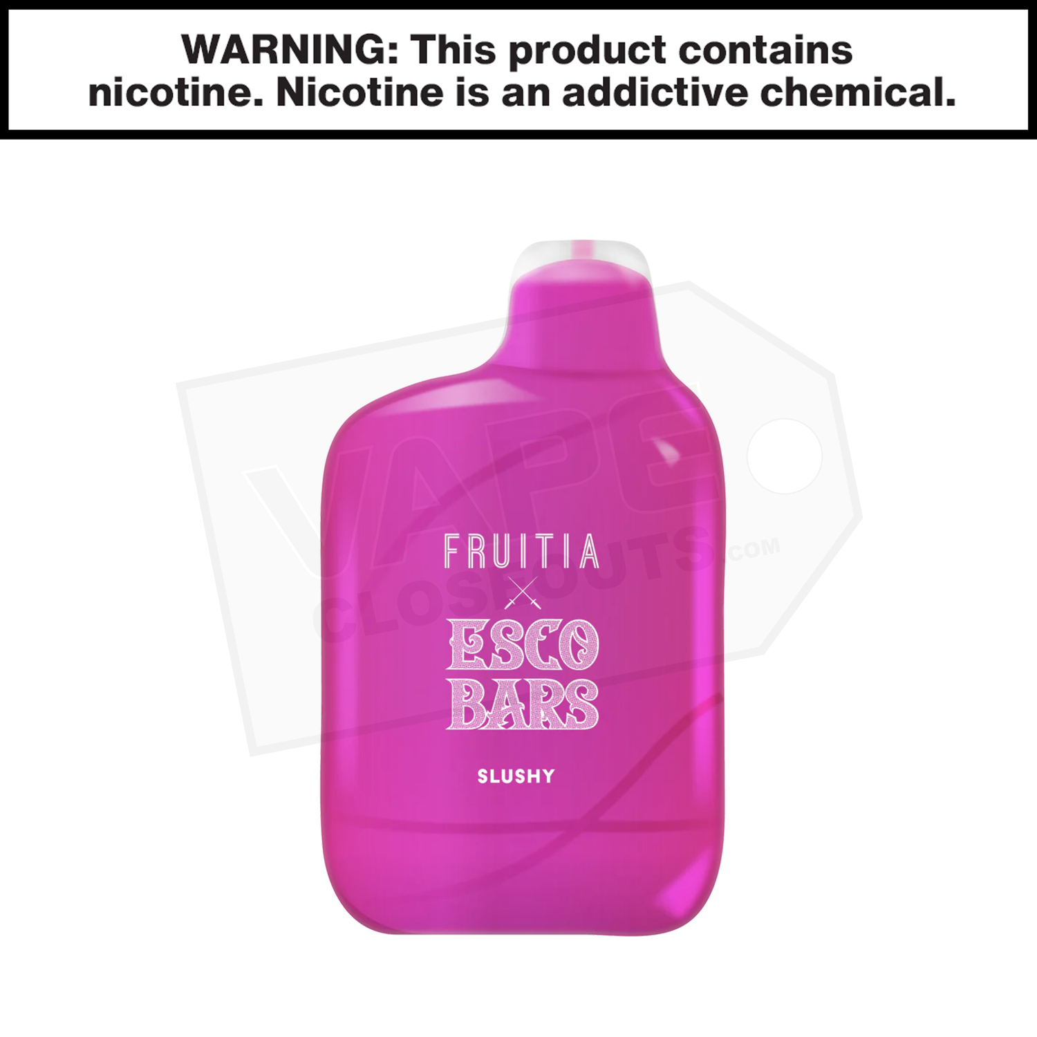 Esco Bars Fruitia | Slushy | 6000 Puffs Disposable Rechargeable Vape