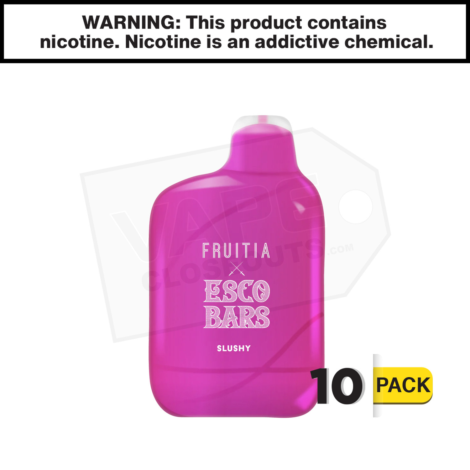 Esco Bars Fruitia | Slushy | 6000 Puffs Disposable Rechargeable Vape — image 2