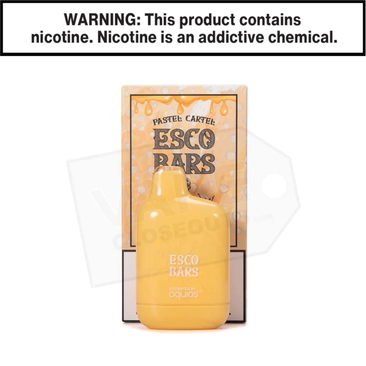 Esco Bars Aquios | Mango Lassi | 6000 Puff Disposable Rechargeable Vape