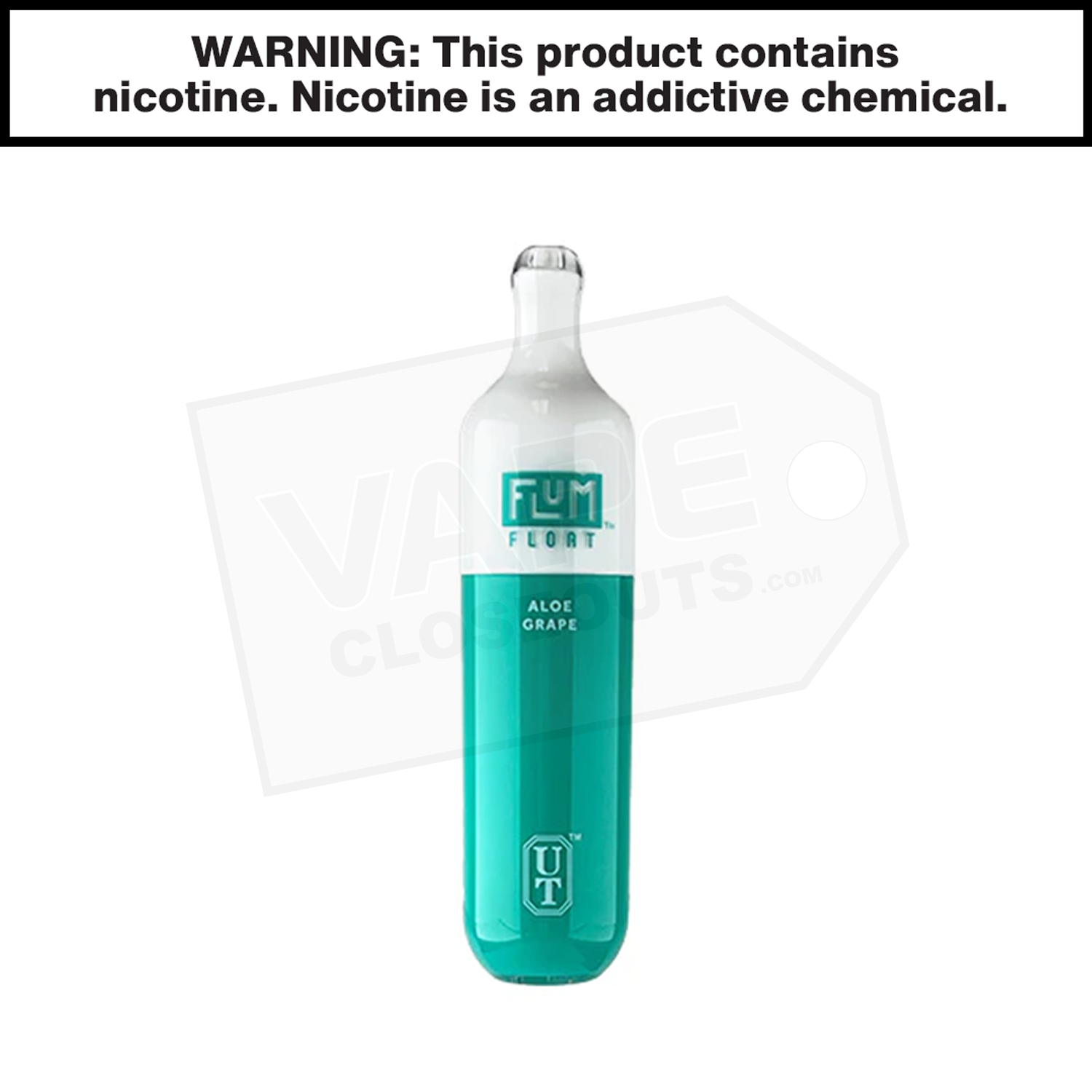 Flum Float | Aloe Grape | 3000 Puffs Disposable Vape