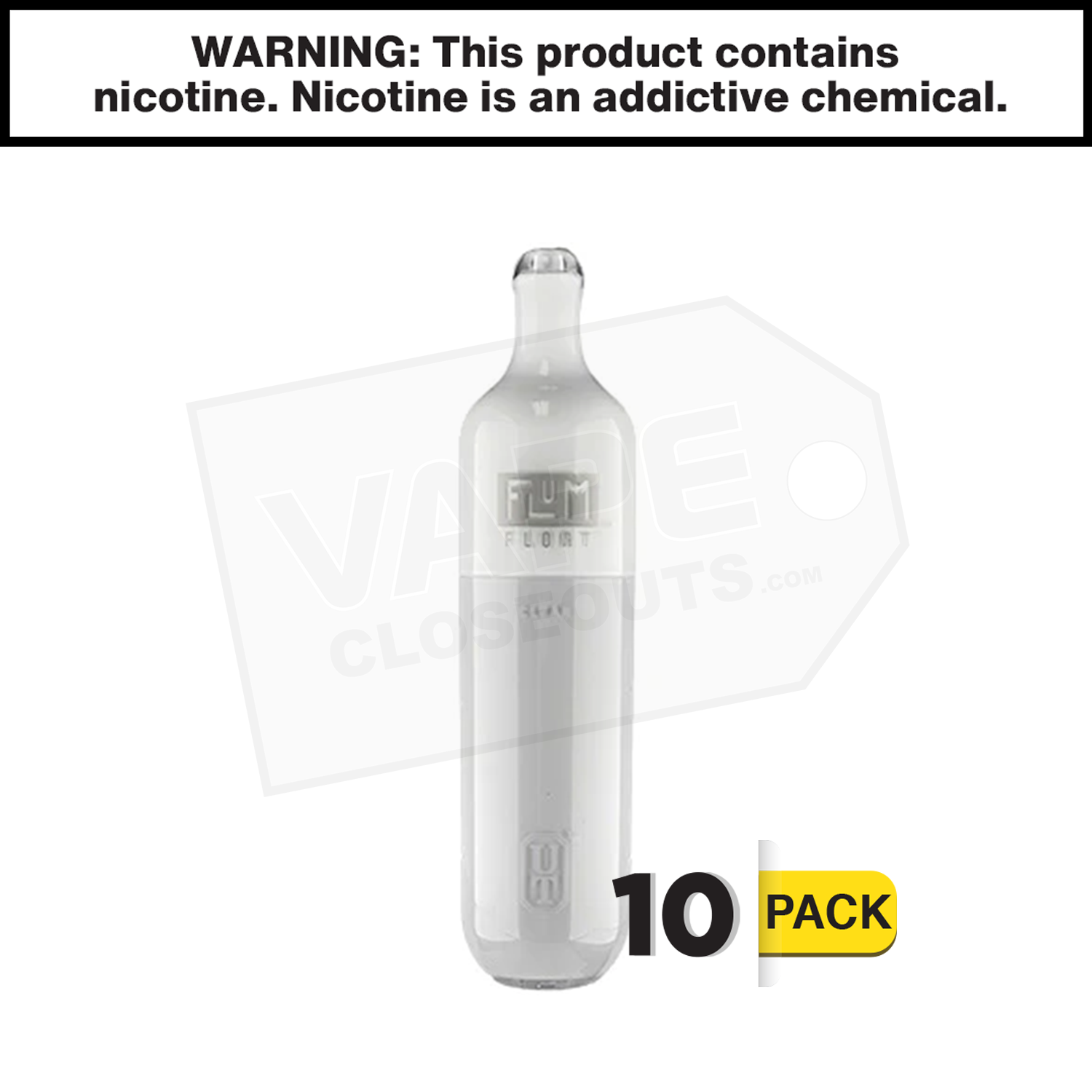 Flum Float | Clear | 3000 Puffs Disposable Vape — image 2