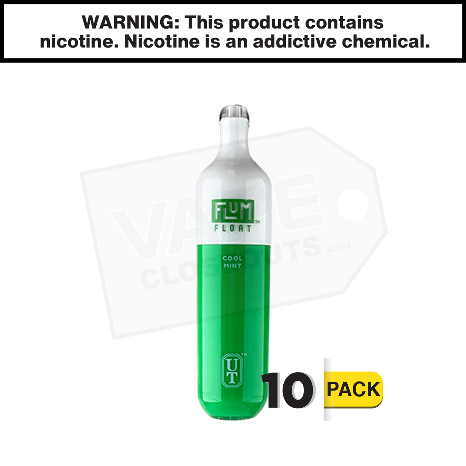 Flum Float | Cool Mint | 3000 Puffs Disposable Vape — image 2