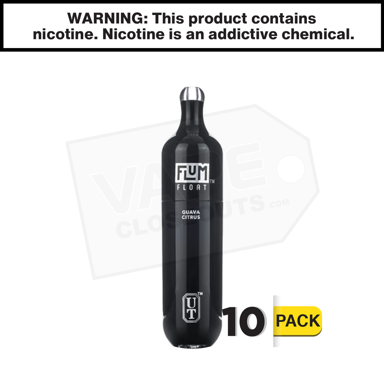 Flum Float | Guava Citrus | 3000 Puffs Disposable Vape — image 2