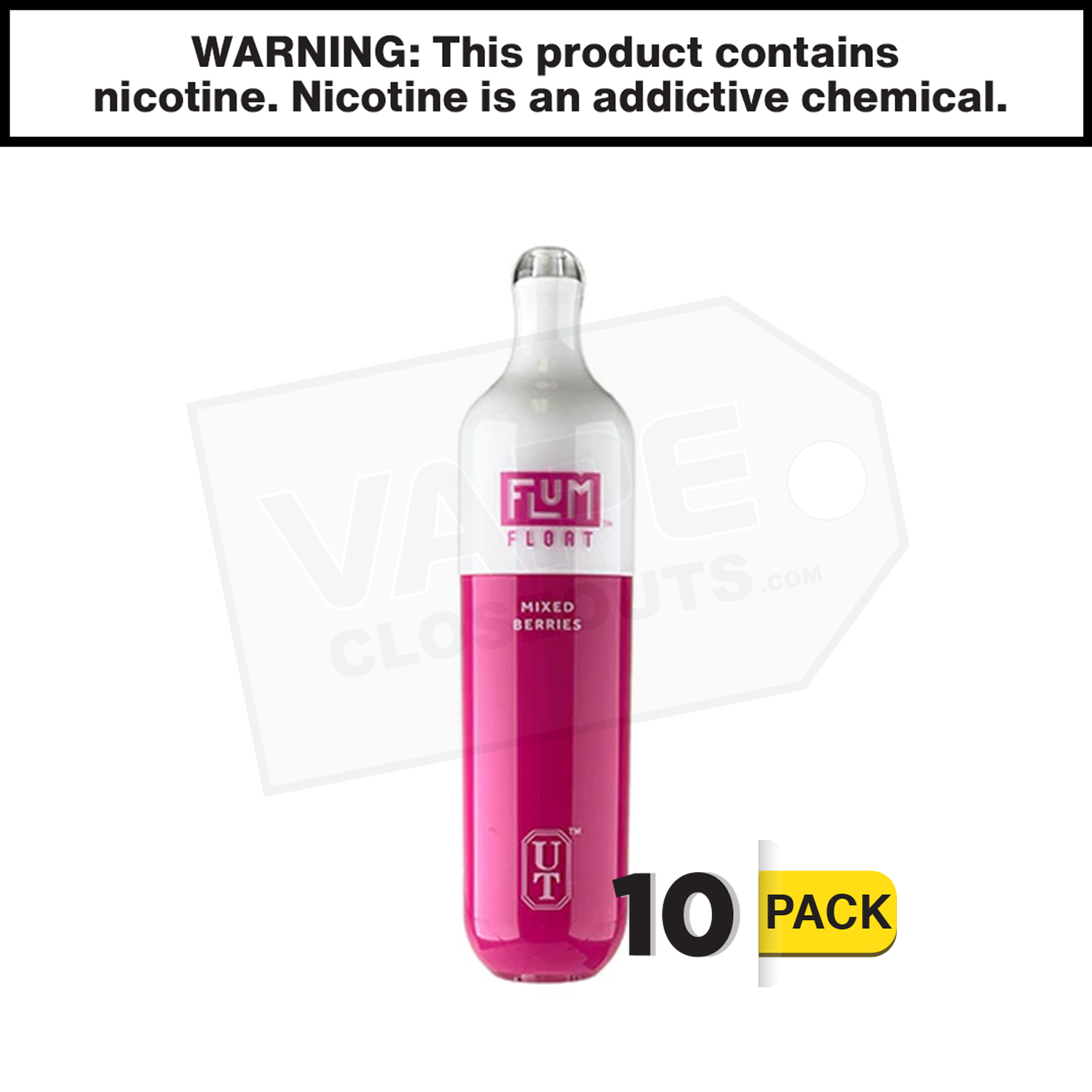 Flum Float | Mixed Berries | 3000 Puffs Disposable Vape — image 2