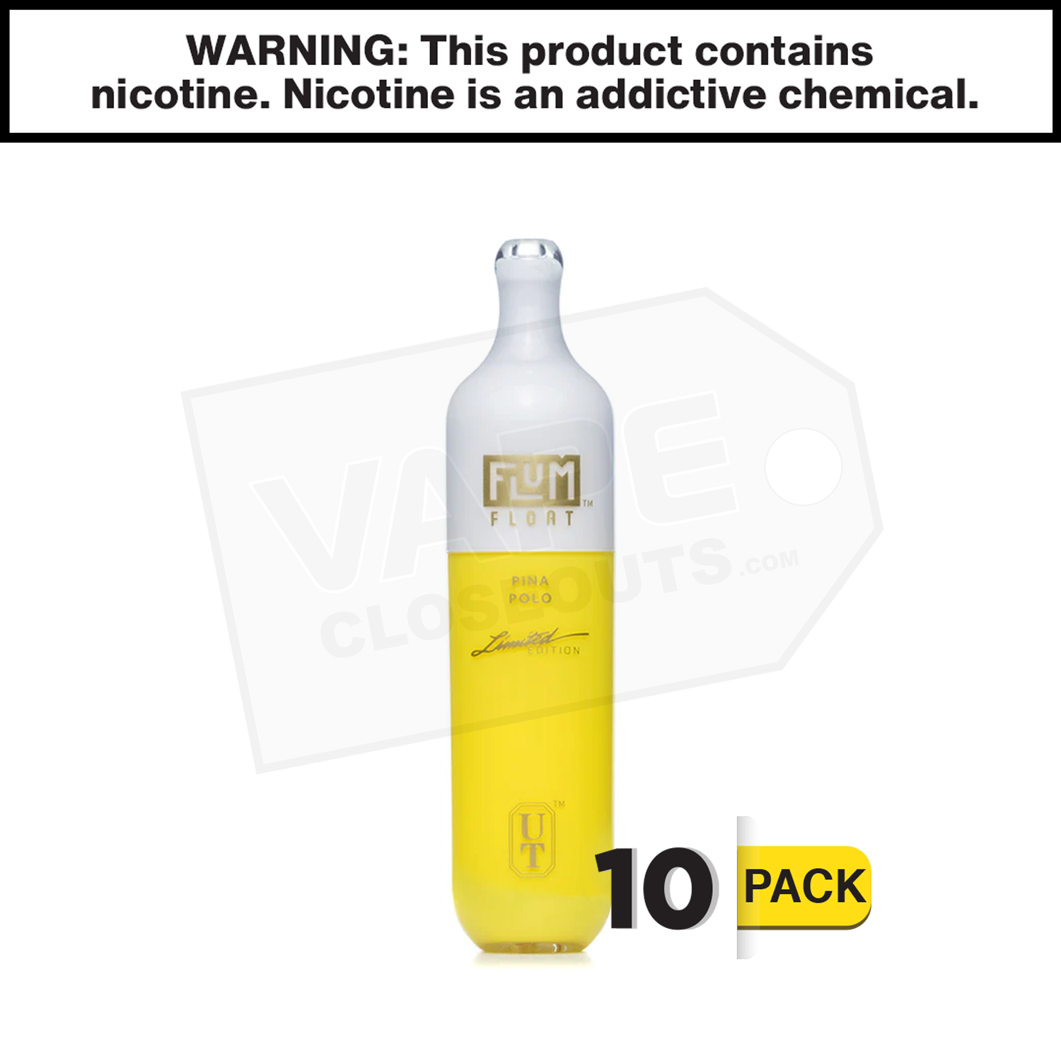 Flum Float | Pina Polo | 3000 Puffs Disposable Vape — image 2