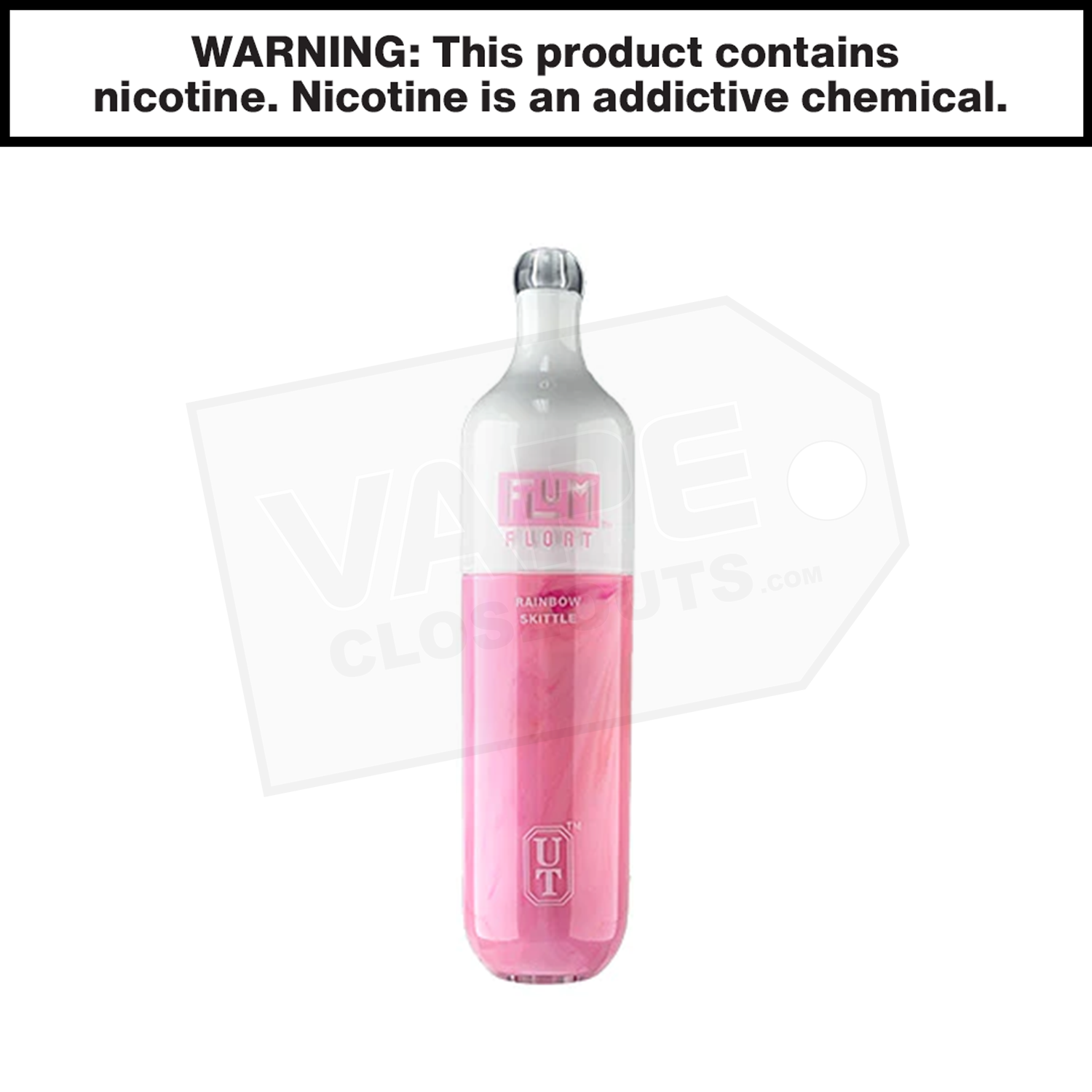 Flum Float | Rainbow Skittles | 3000 Puffs Disposable Vape