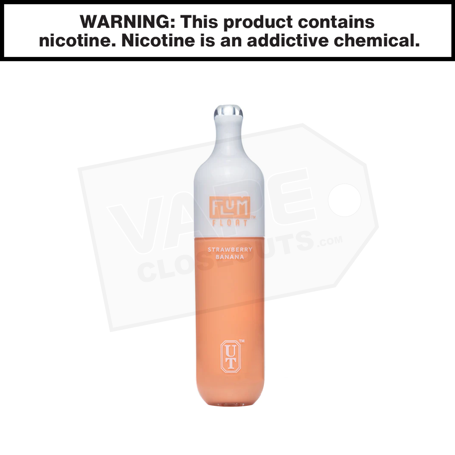Flum Float | Strawberry Banana | 3000 Puffs Disposable Vape