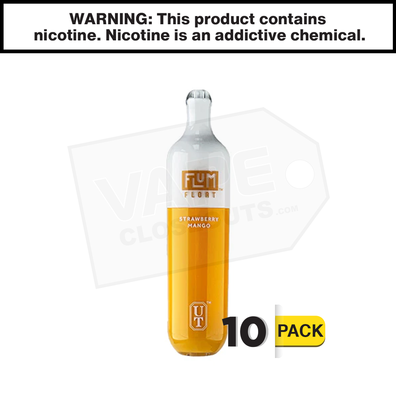 Flum Float | Strawberry Mango | 3000 Puffs Disposable Vape — image 2