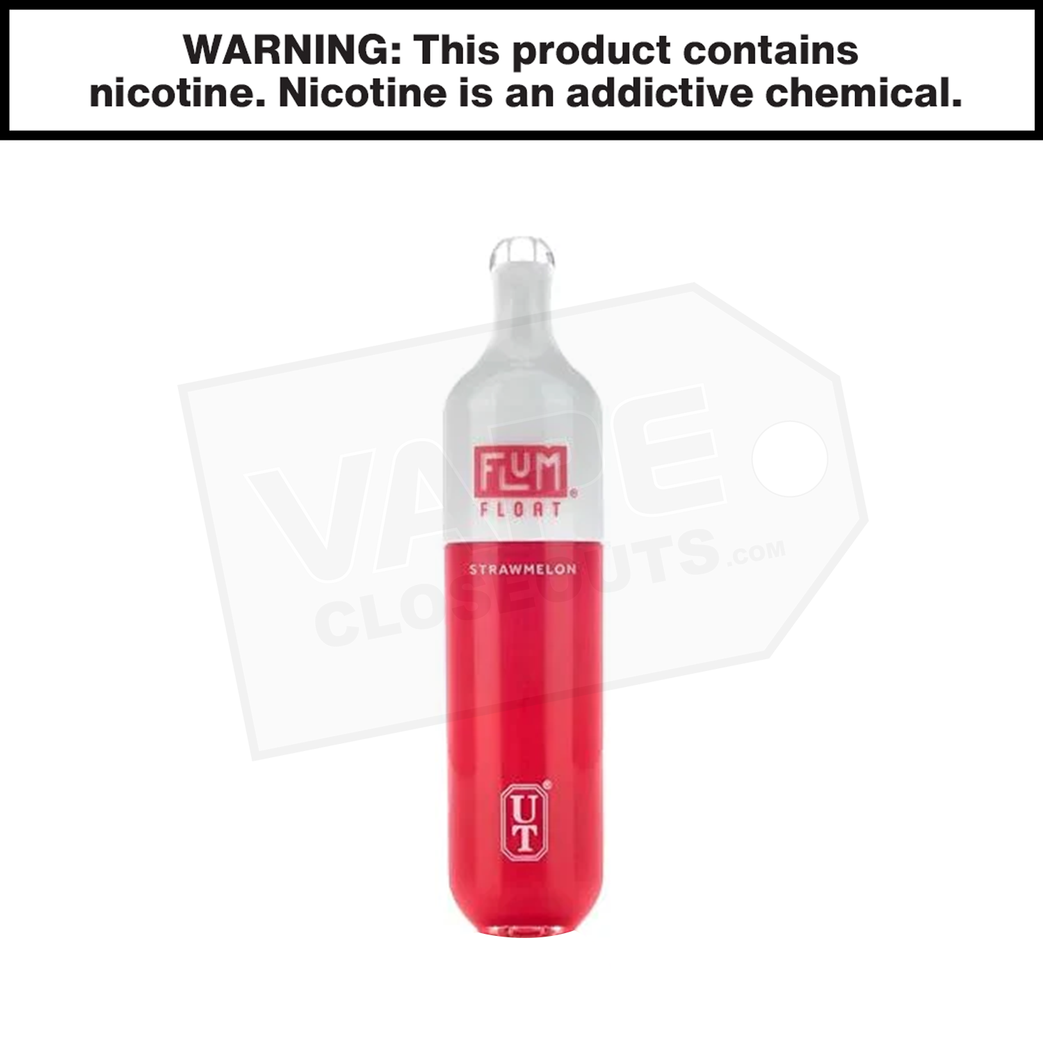 Flum Float | Strawmelon | 3000 Puffs Disposable Vape