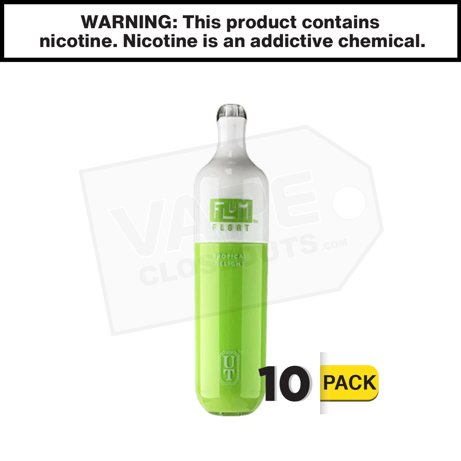 Flum Float | Tropical Delight | 3000 Puffs Disposable Vape — image 2
