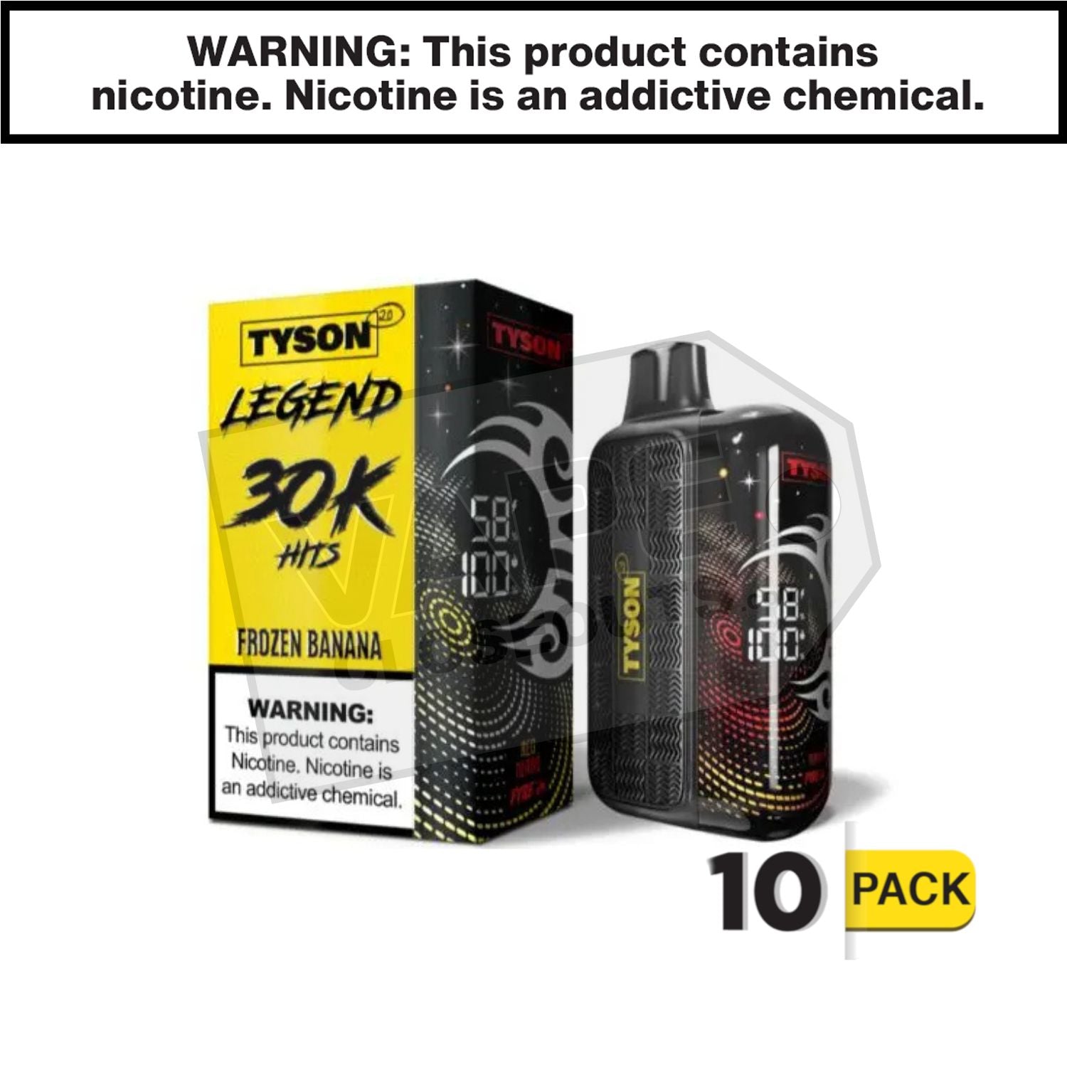 Frozen Banana Tyson 2.0 Legend 30k Disposable Vape — image 2