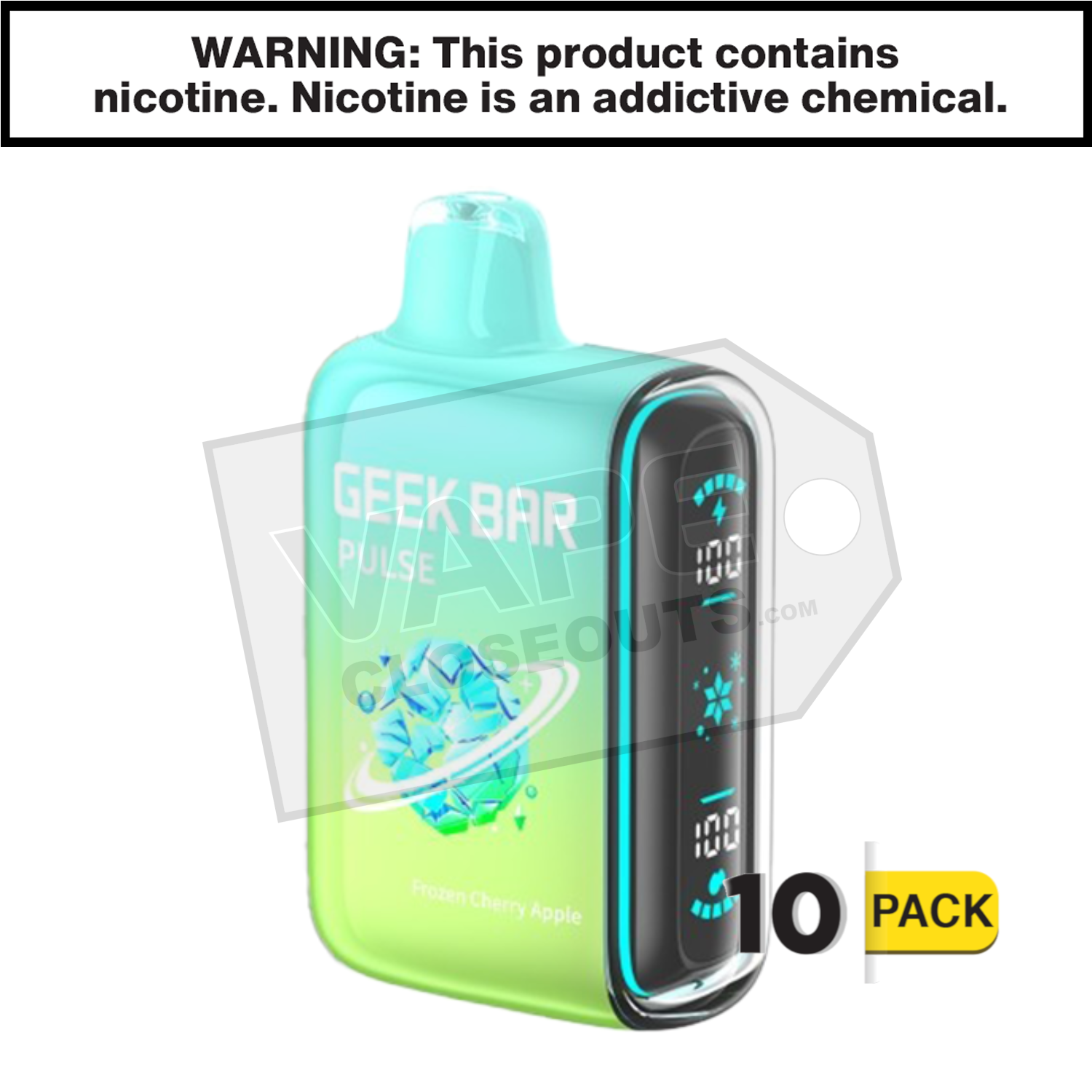 Frozen Cherry Apple Geek Bar Pulse Disposable Vape — image 2
