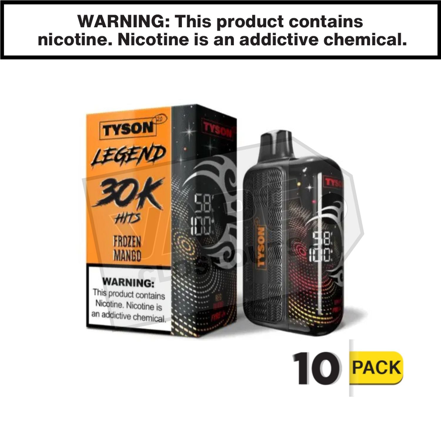 Frozen Mango Tyson 2.0 Legend 30k Disposable Vape — image 2