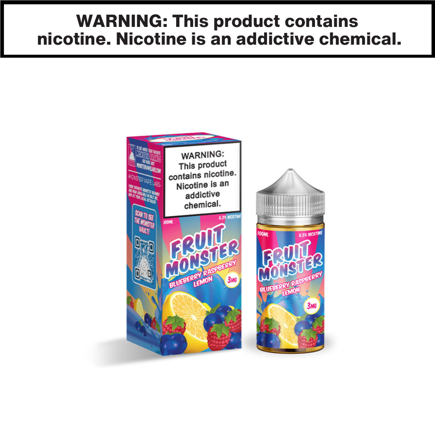 Fruit Monster eJuice 100mL Freebase — image 2