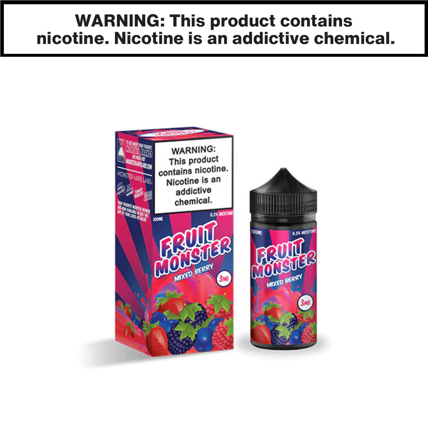 Fruit Monster eJuice 100mL Freebase — image 5