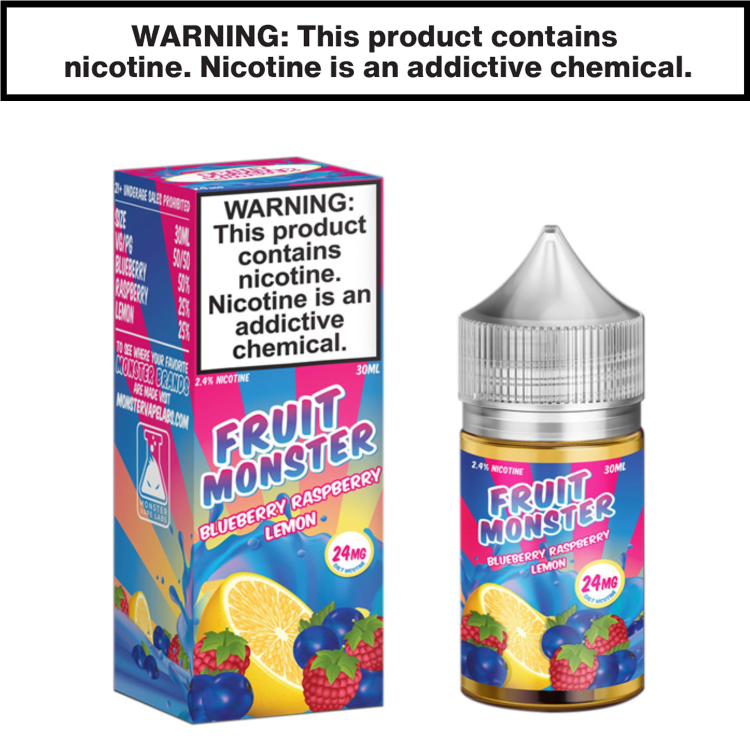 Fruit Monster eJuice 30mL Salt Nic — image 3
