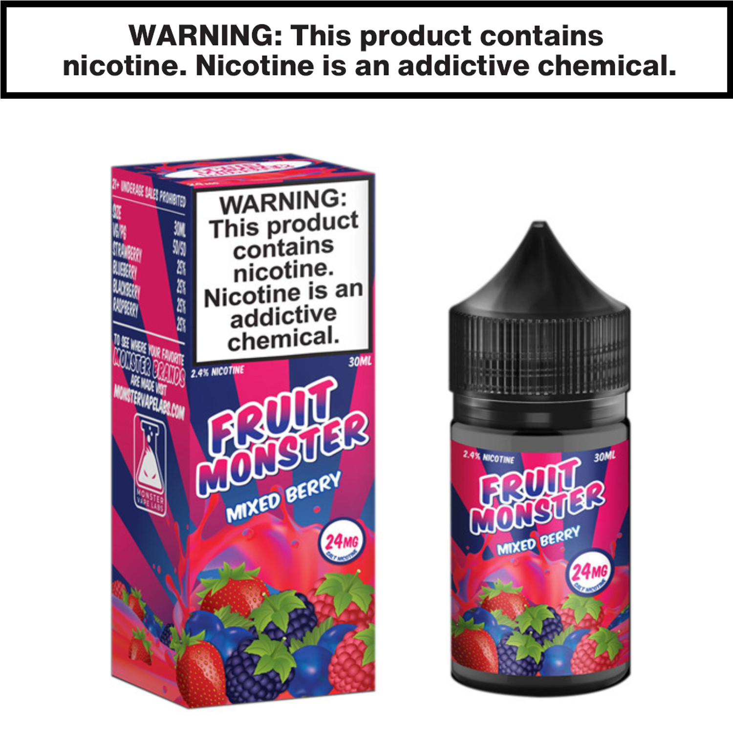 Fruit Monster eJuice 30mL Salt Nic — image 5