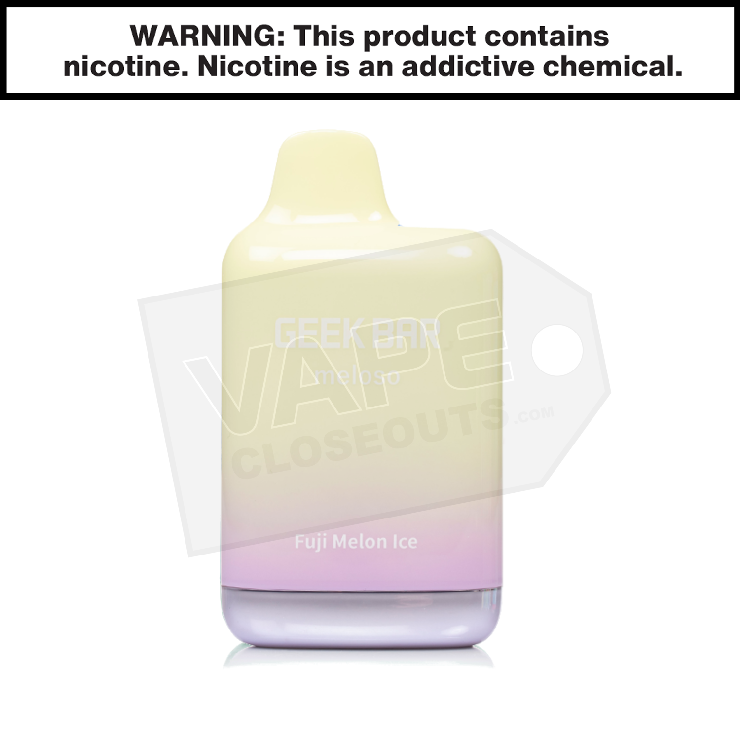 Fuji Melon Ice Geek Bar Meloso Max Disposable Vape