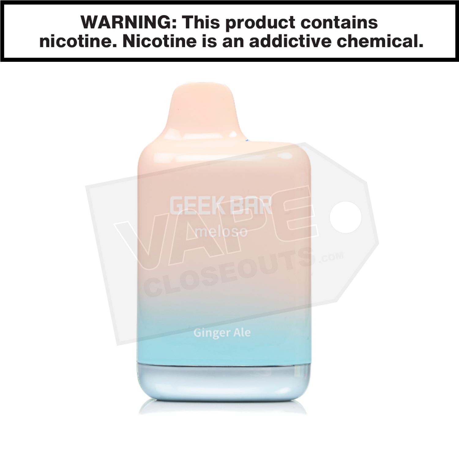 Ginger Ale Geek Bar Meloso Max Disposable Vape