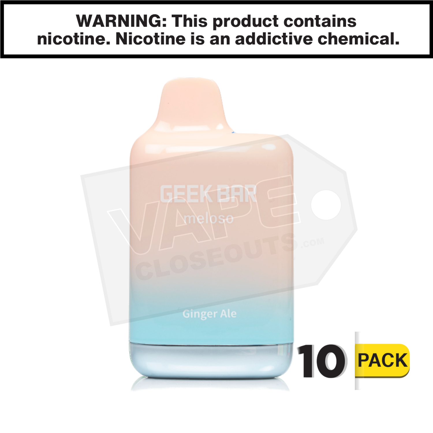 Ginger Ale Geek Bar Meloso Max Disposable Vape — image 2