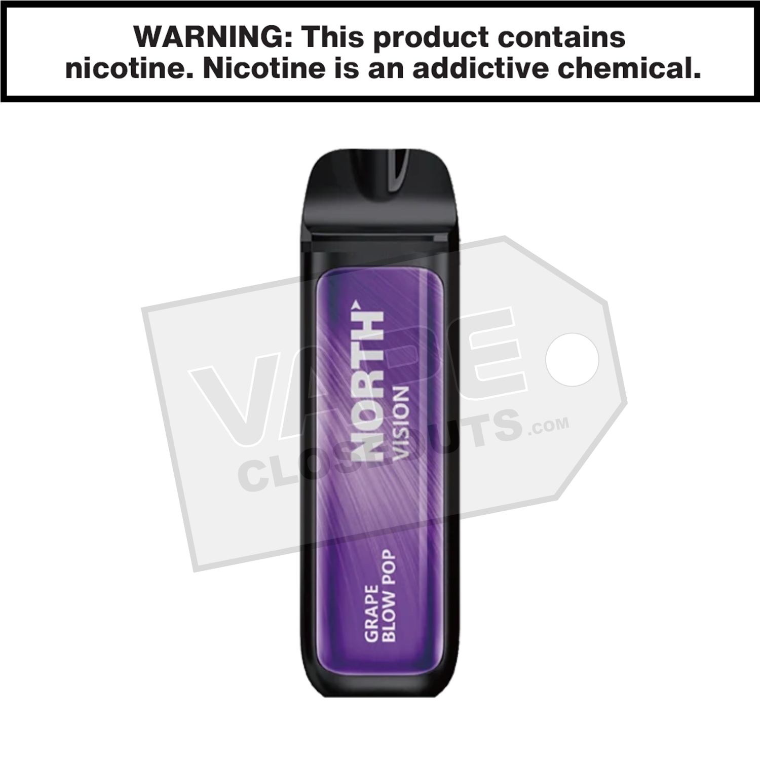 Grape Blow Pop North Vision 15k Disposable Vape