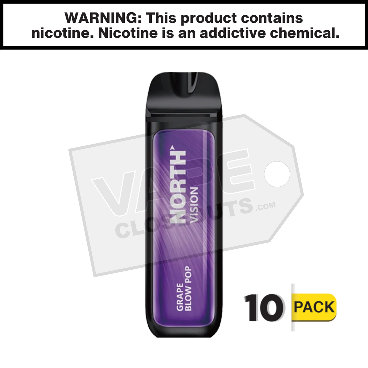 Grape Blow Pop North Vision 15k Disposable Vape — image 2