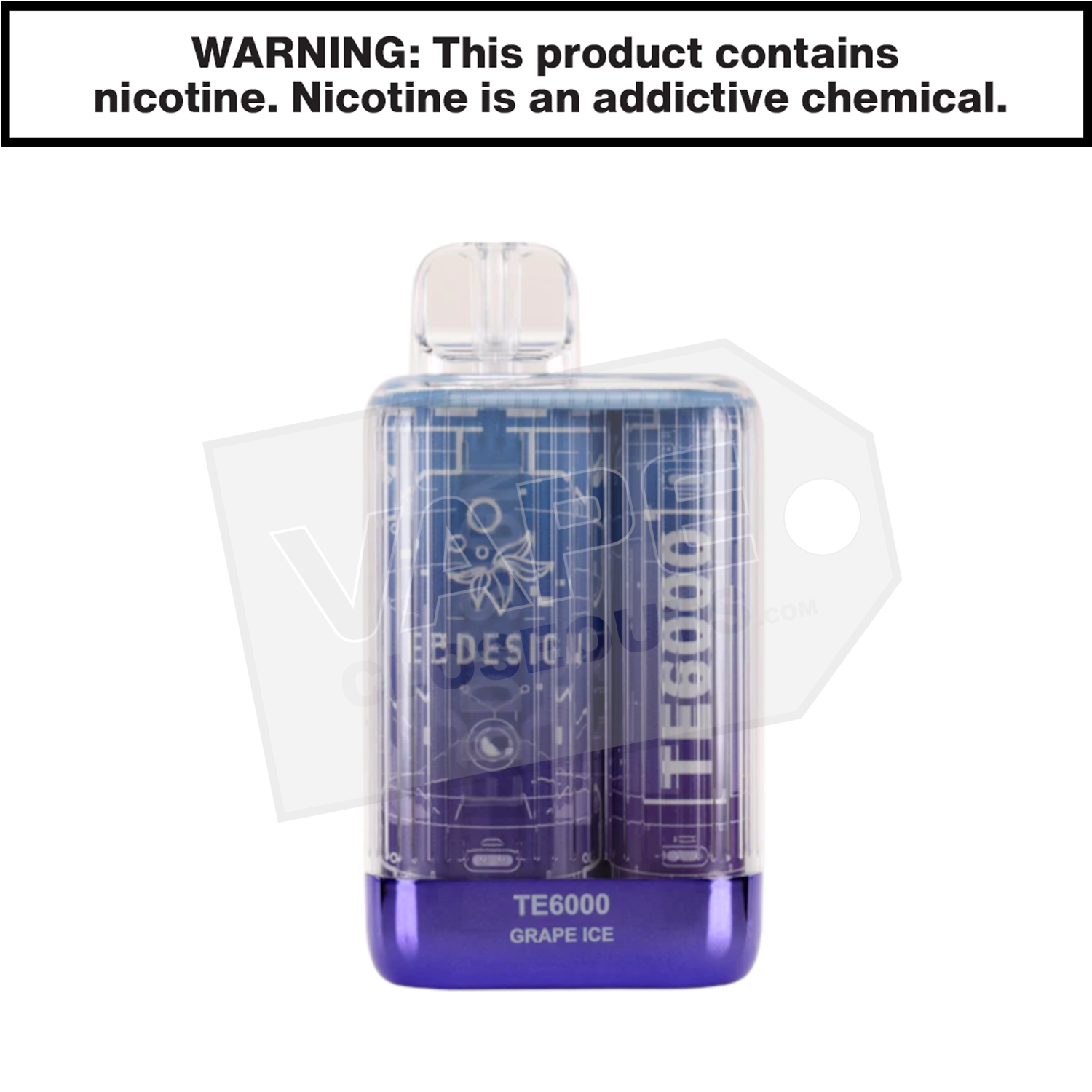 Grape Elf Bar TE6000