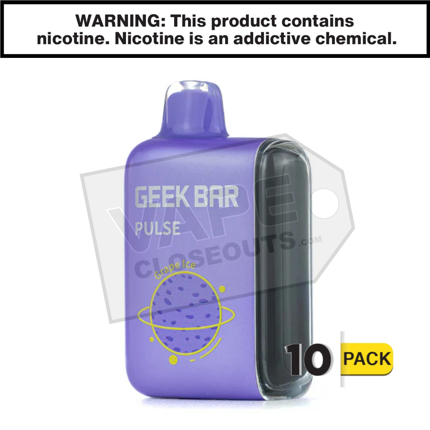 Grape Ice Geek Bar Pulse Disposable Vape — image 2
