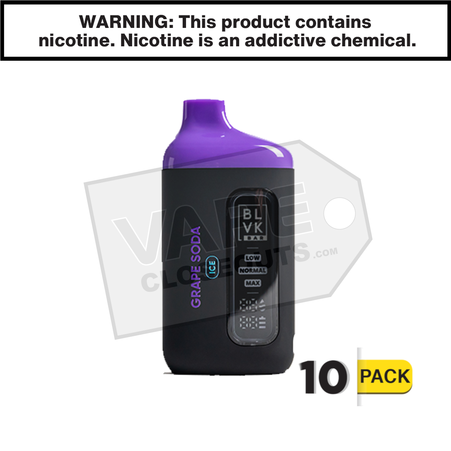 Grape Soda Ice BLVK Bar Disposable 20000 — image 2