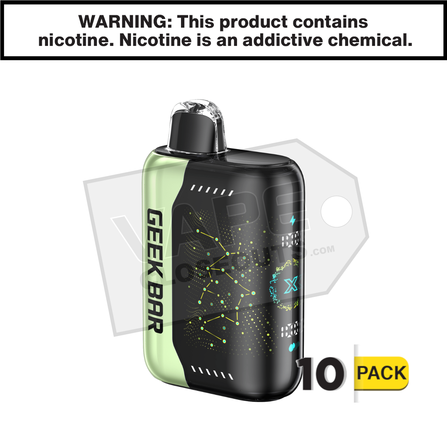 Grapefruit Refresher Geek Bar Pulse X 25K Disposable Vape — image 2