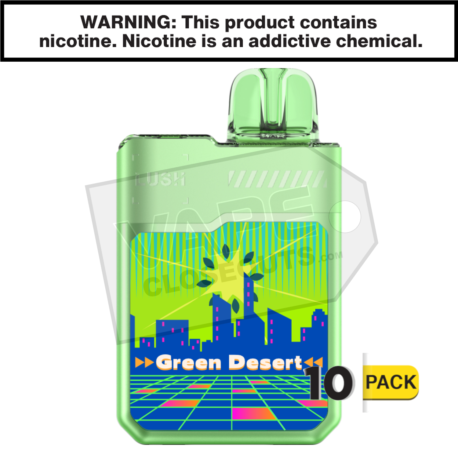 Green Desert Geek Bar Digiflavor Lush 20K Disposable Vape — image 2