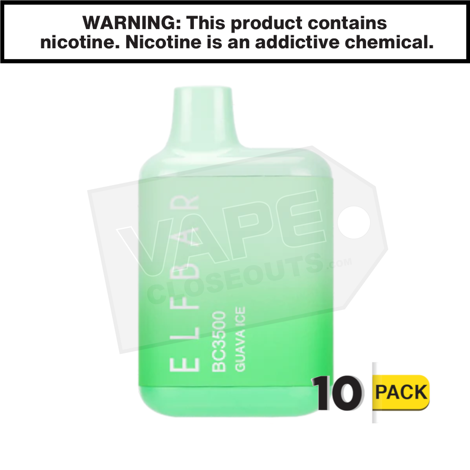 Guava Ice Elf Bar BC3500 — image 2