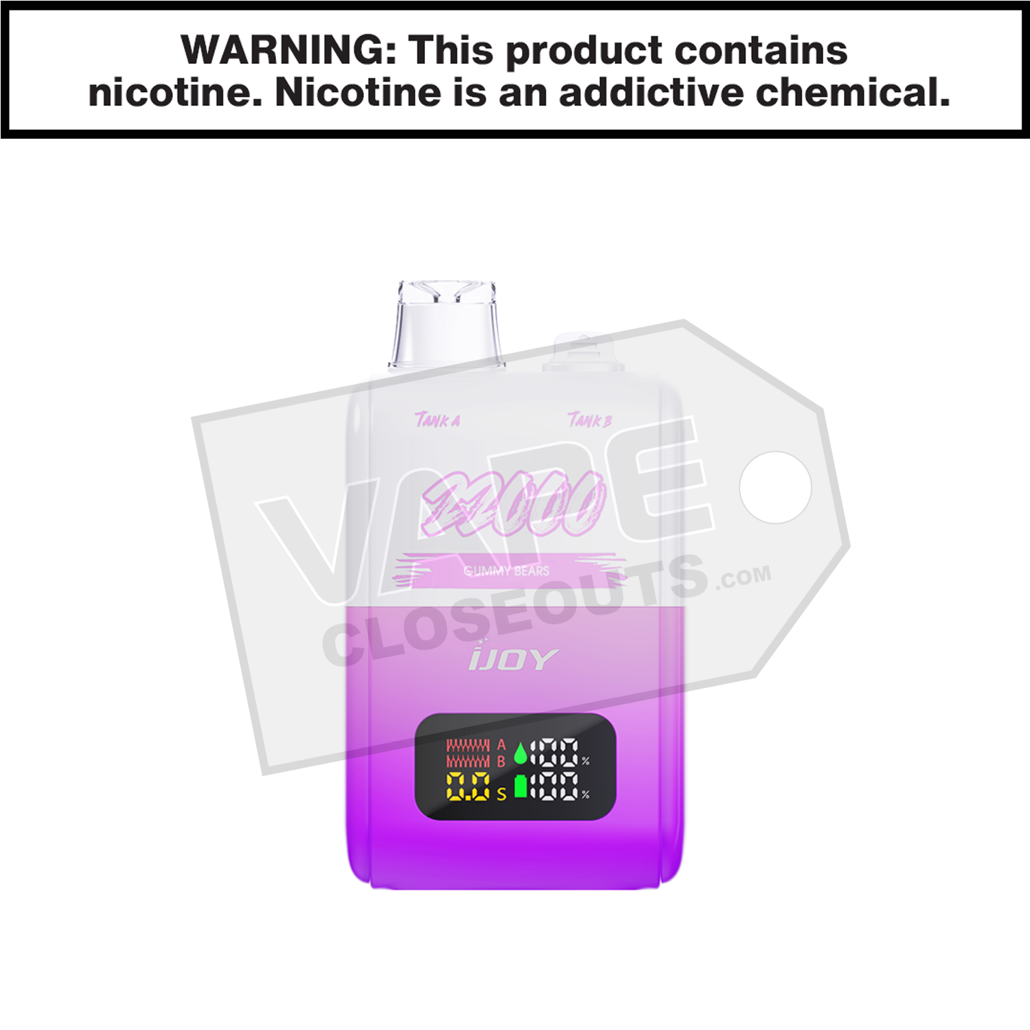 Gummy Bears iJoy SD22000 Disposable Vape
